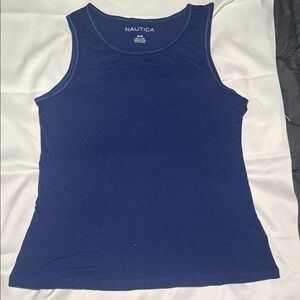 Nautica Women's Navy Tank Top